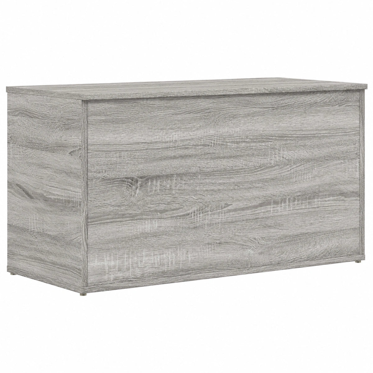 Baúl de Madera Gris Sonoma 84x42x46 cm con Almacenaje Multifuncional