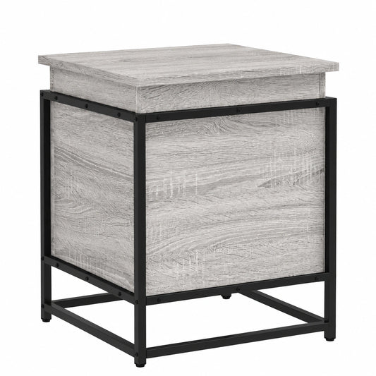 Baúl de Jardín Exterior Sonoma Gris 40x40x51.5 cm