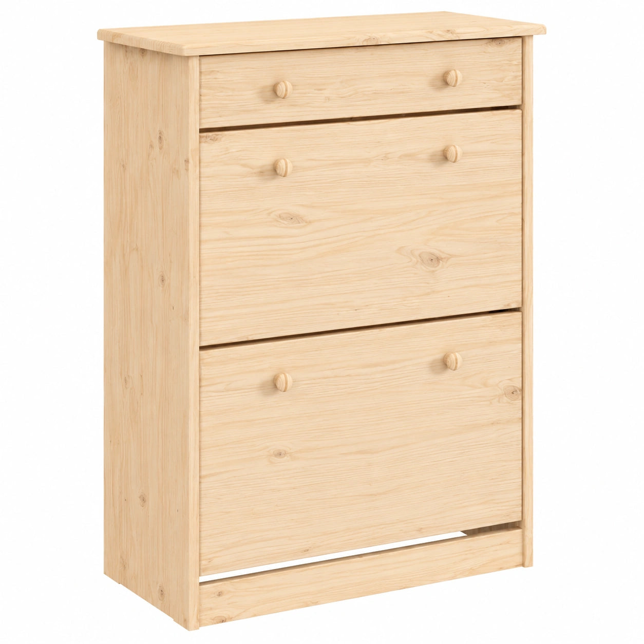 Armario Zapatero de Pino Macizo, Organizador de Calzado 77x35x96 cm